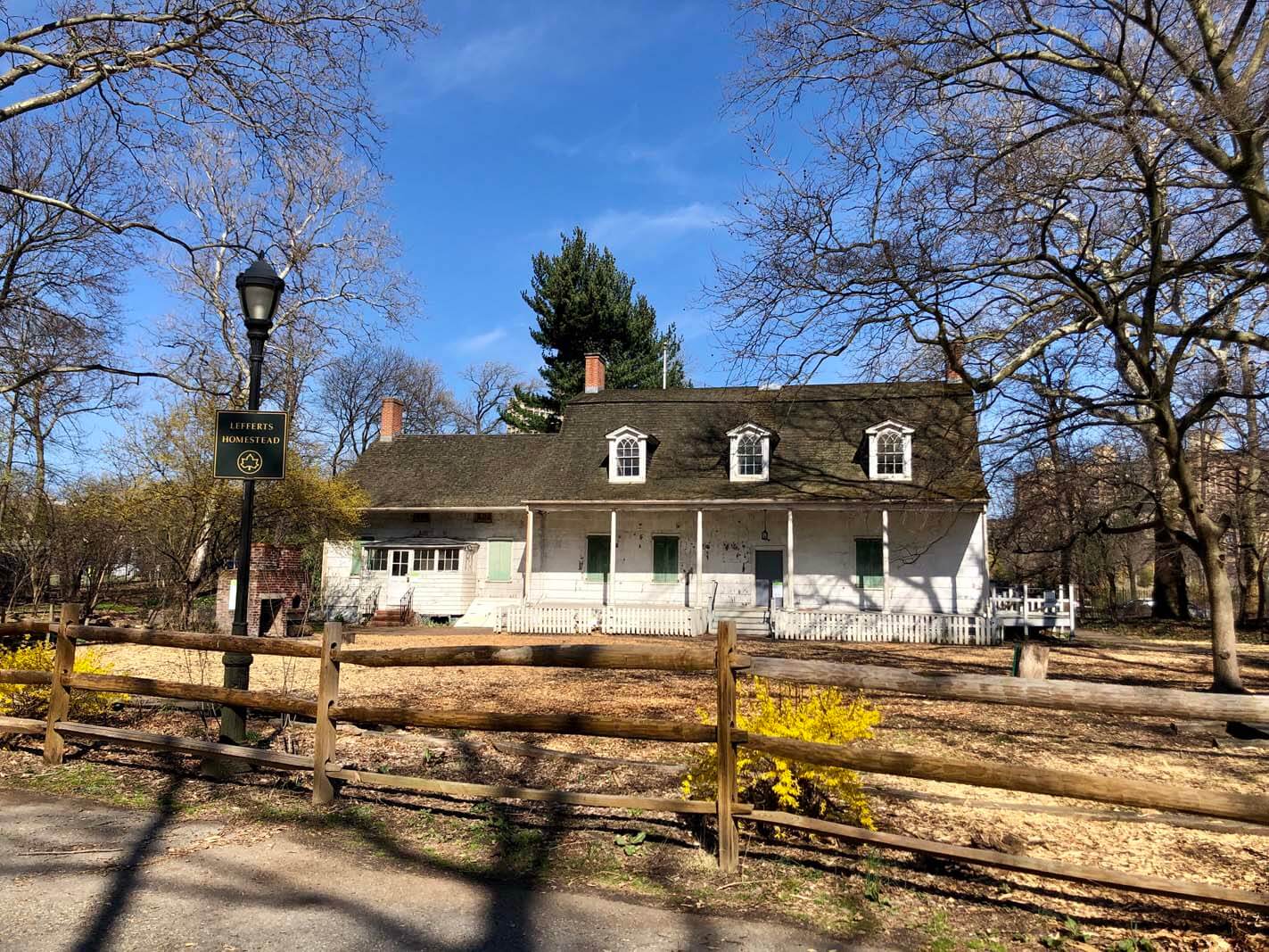 Lefferts Historic House in Prospect Park Brooklyn