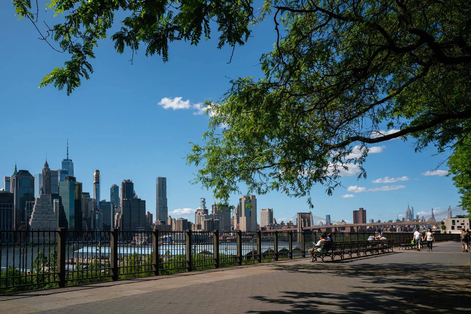 View of Manhattan from the Brooklyn Heights Promenade