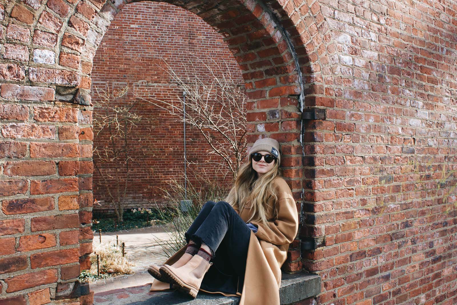 Katie in DUMBO Brooklyn by Katie Hinkle