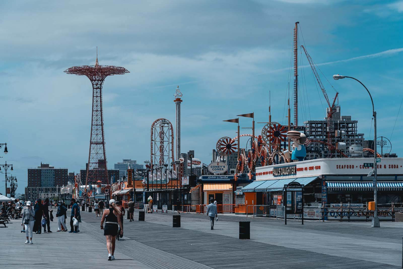 Riegelmann Boardwalk at Coney Island