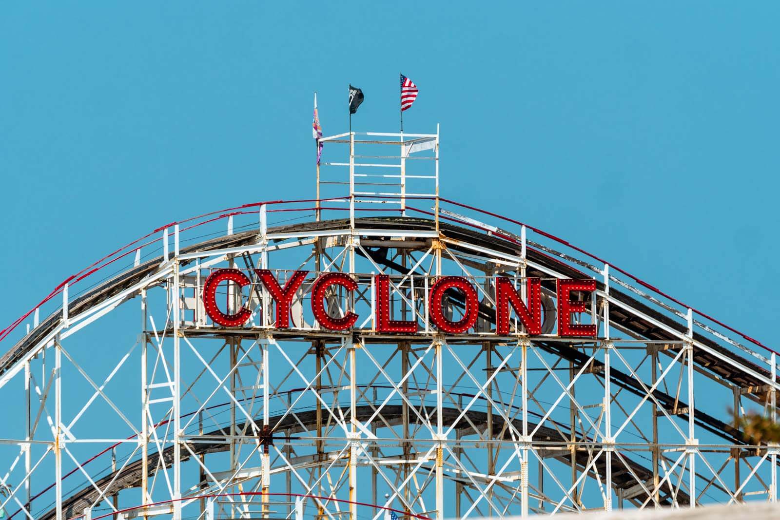 Cyclone Rollercoaster at Coney Island