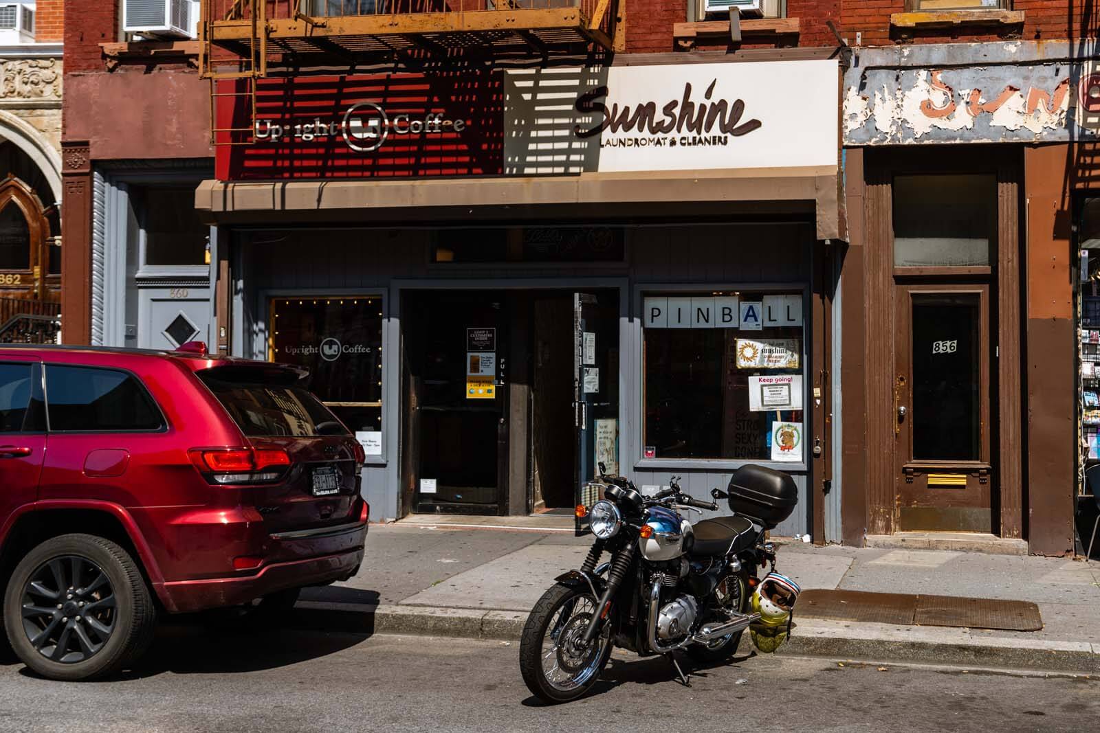 Sunshine Laundromat in Greenpoint Brooklyn