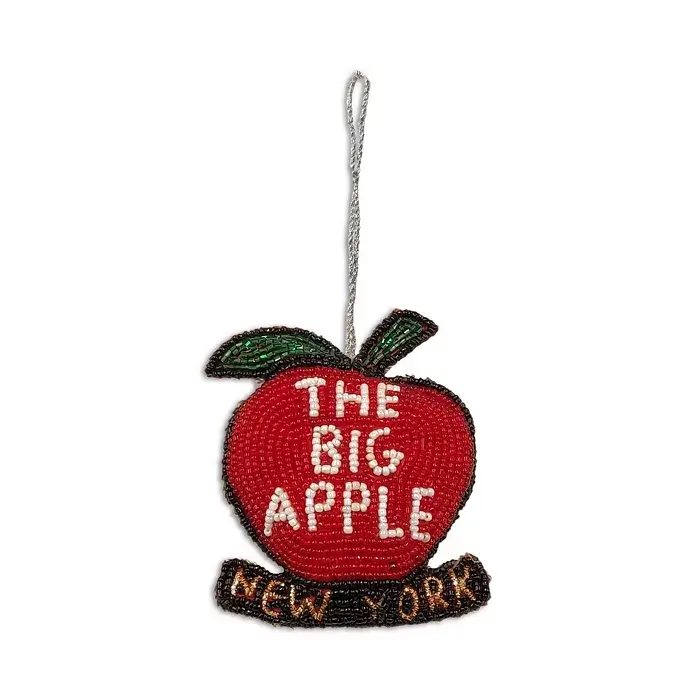 Big Apple New York Christmas Ornament from Bloomingdales