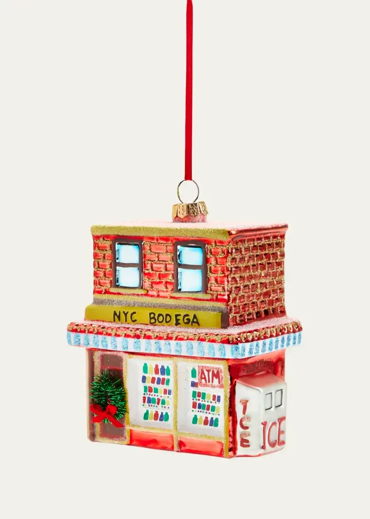 NYC Bodega Christmas ornament