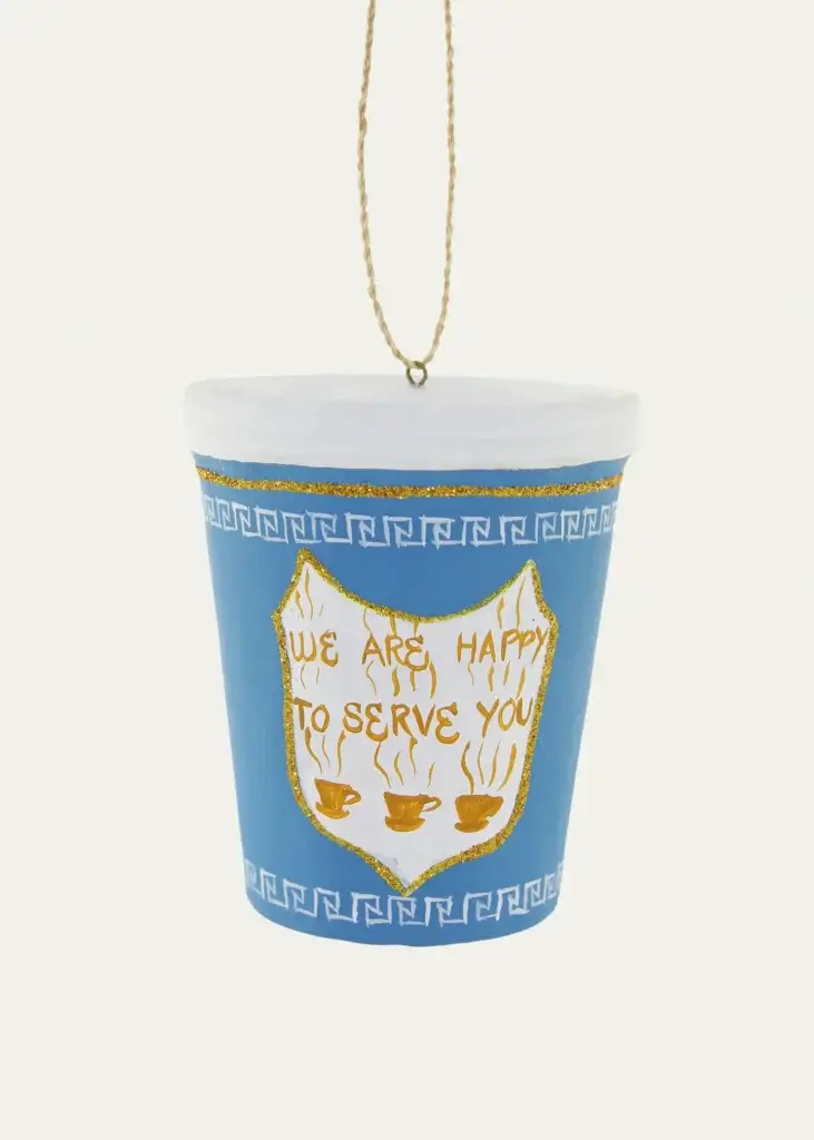 NYC Greek Deli Cup Ornament