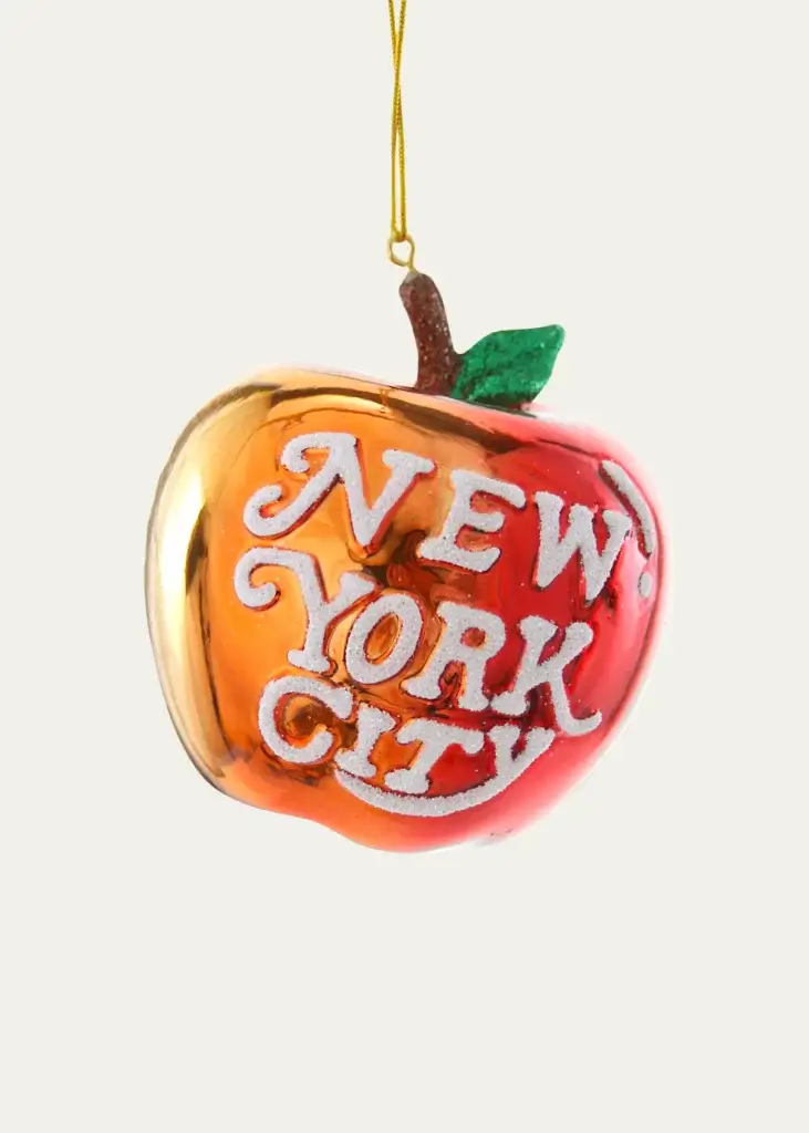 New York City Big Apple Ornament