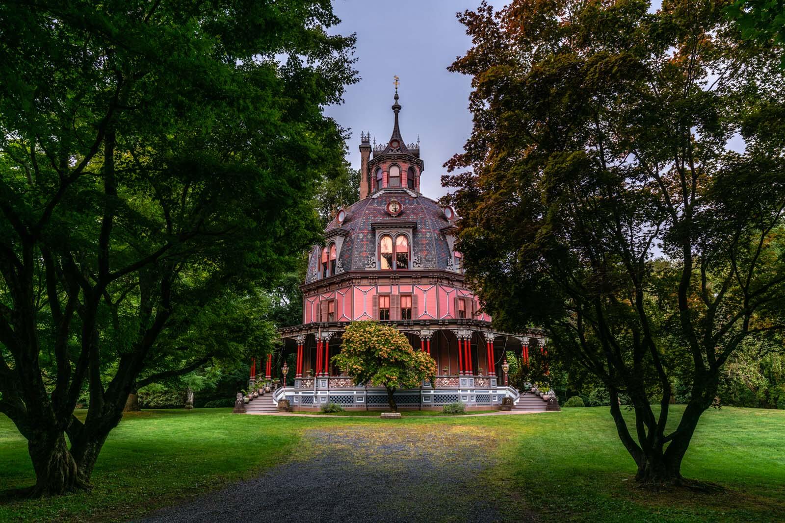 The Armour Stiner Octagon House in Tarrytown New York