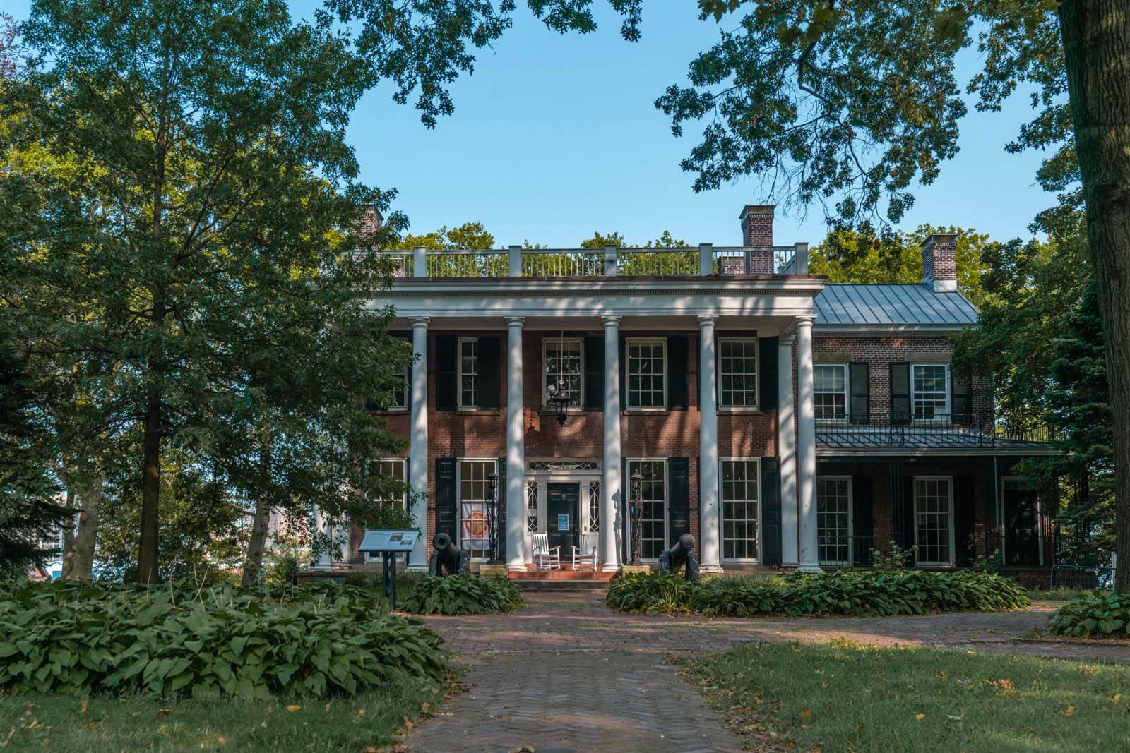 historic high ranking officer home on Governors Island in NYC