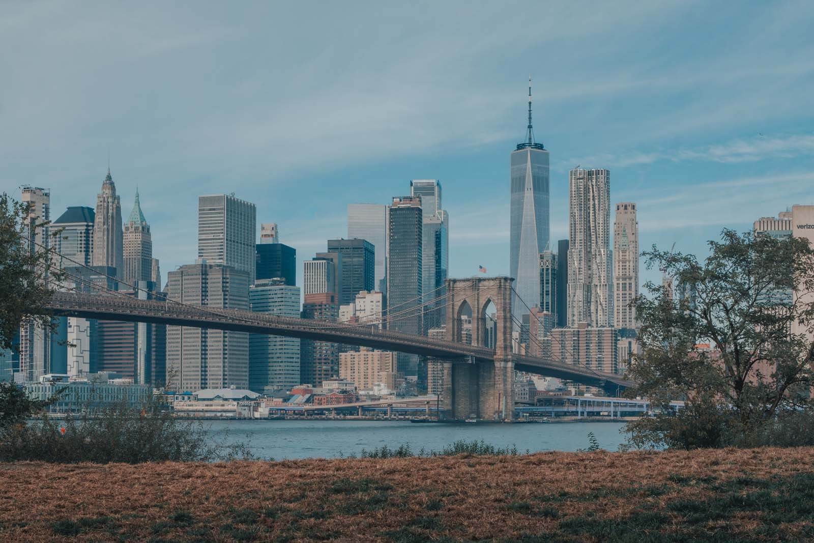 Brooklyn Bridge Skyline