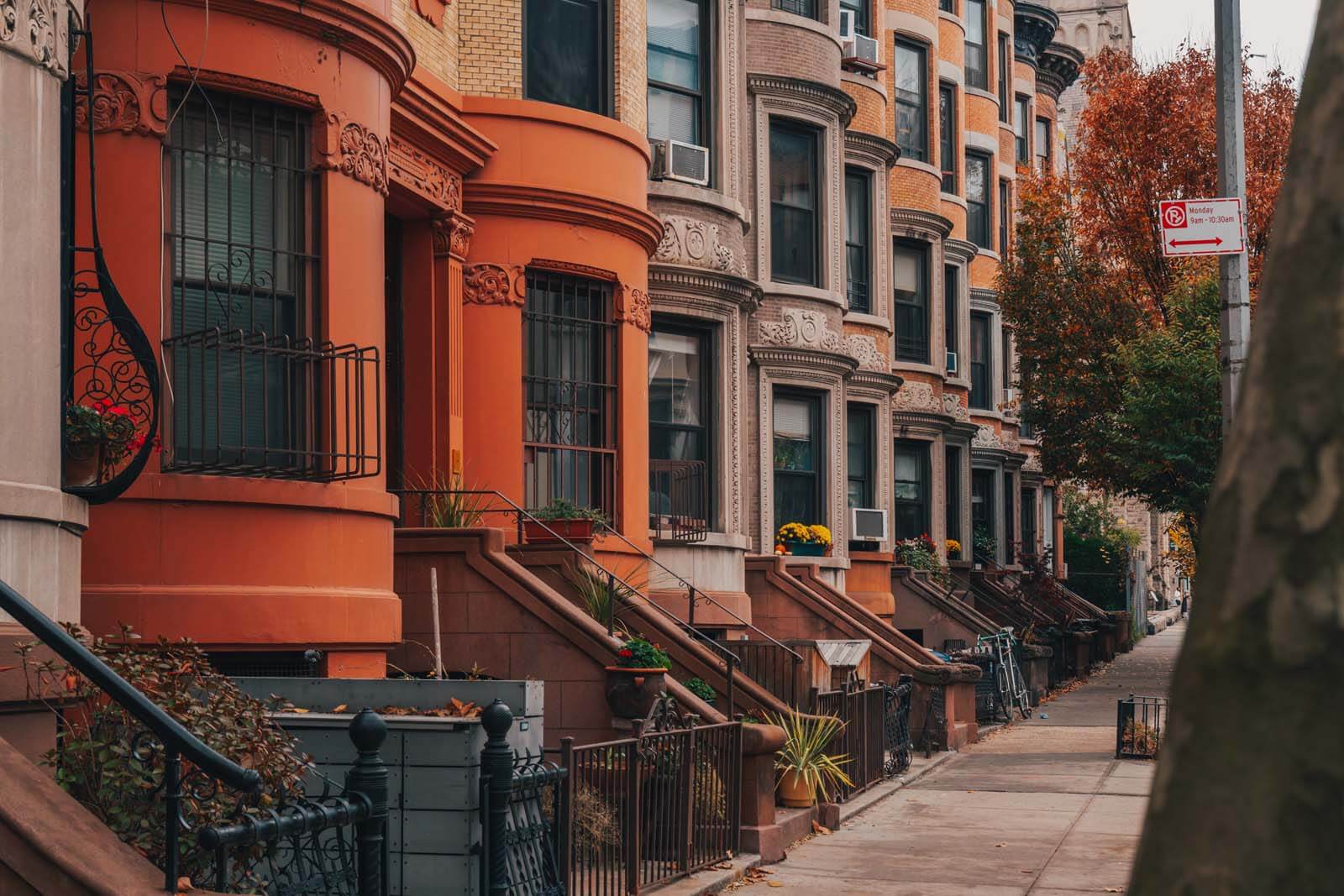 Park Slope Brownstones details in Brooklyn