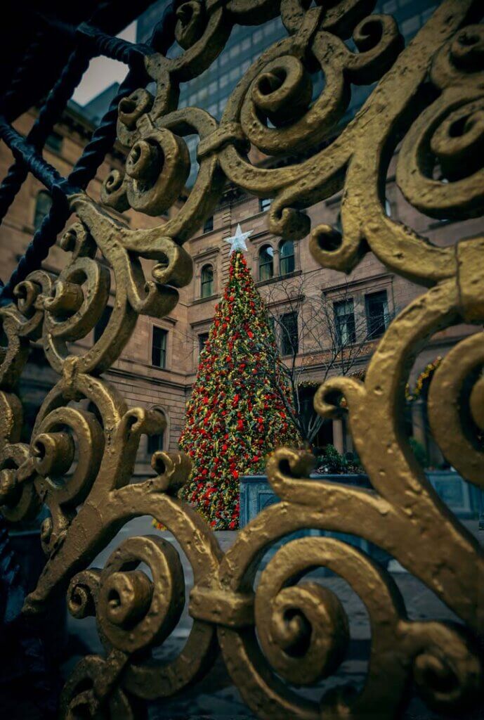 Lotte Palace New York Christmas Tree in NYC