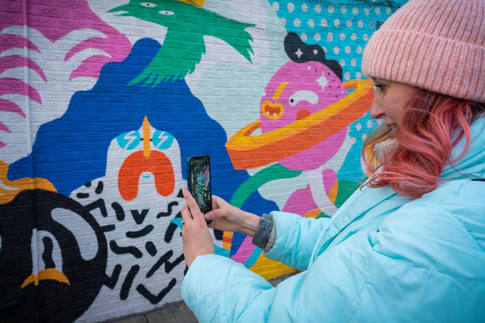 Street art hunt in Williamsburg Brooklyn