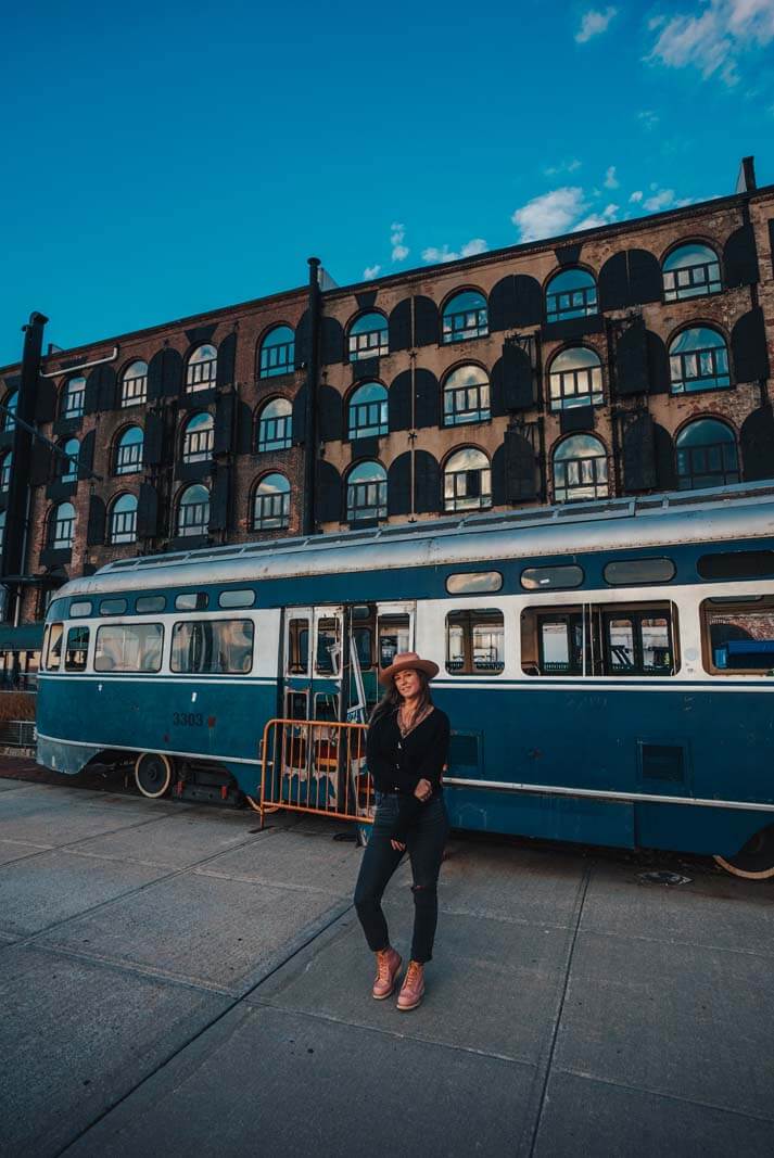 red hook trolley in brooklyn a great photography spot