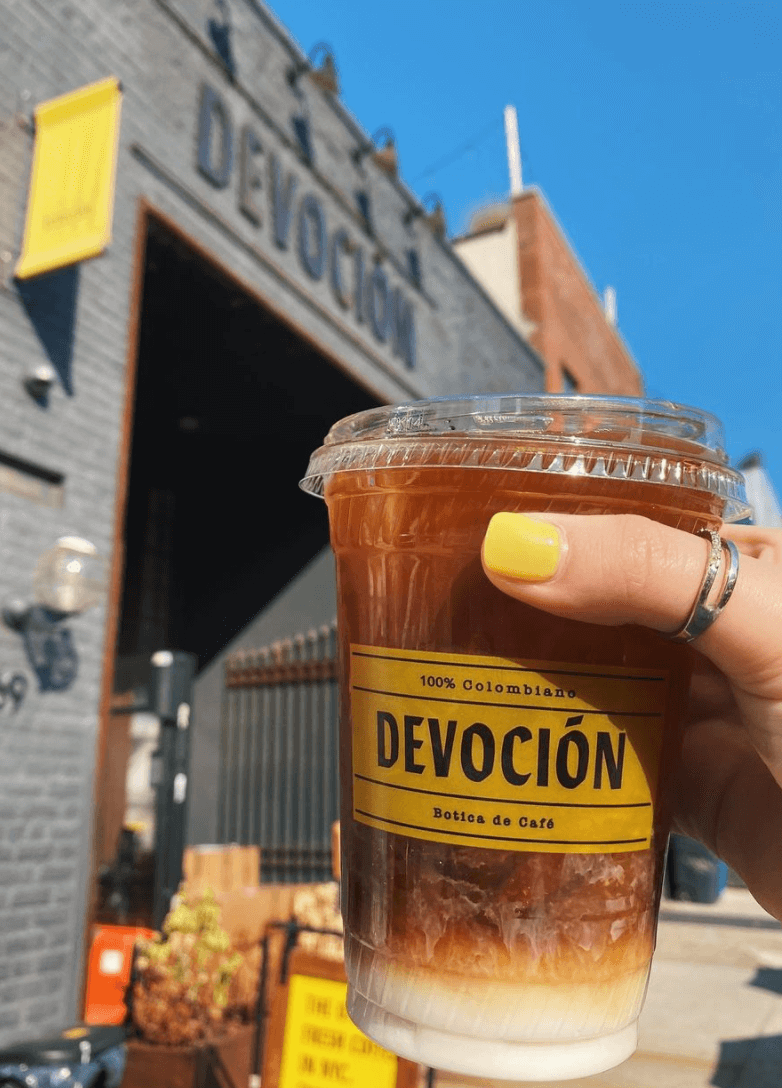 Devoción coffee shop in Brooklyn by Quoffee Quest