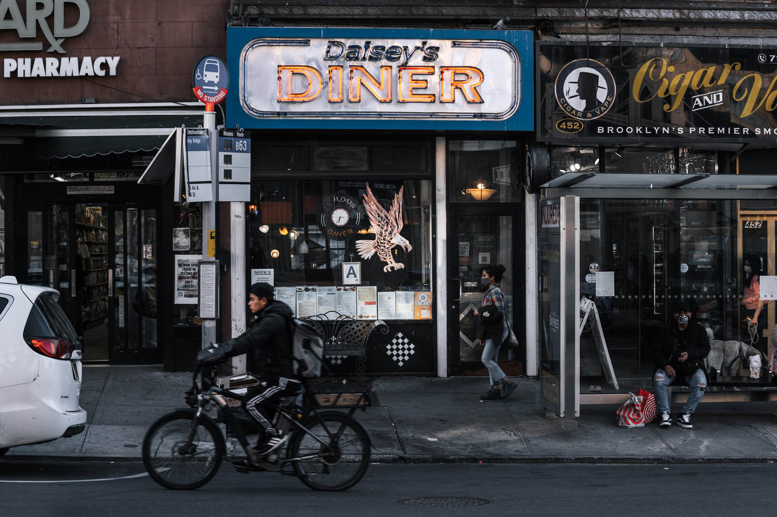 Daisy's Diner in Brooklyn on 5th ave in Park Slope