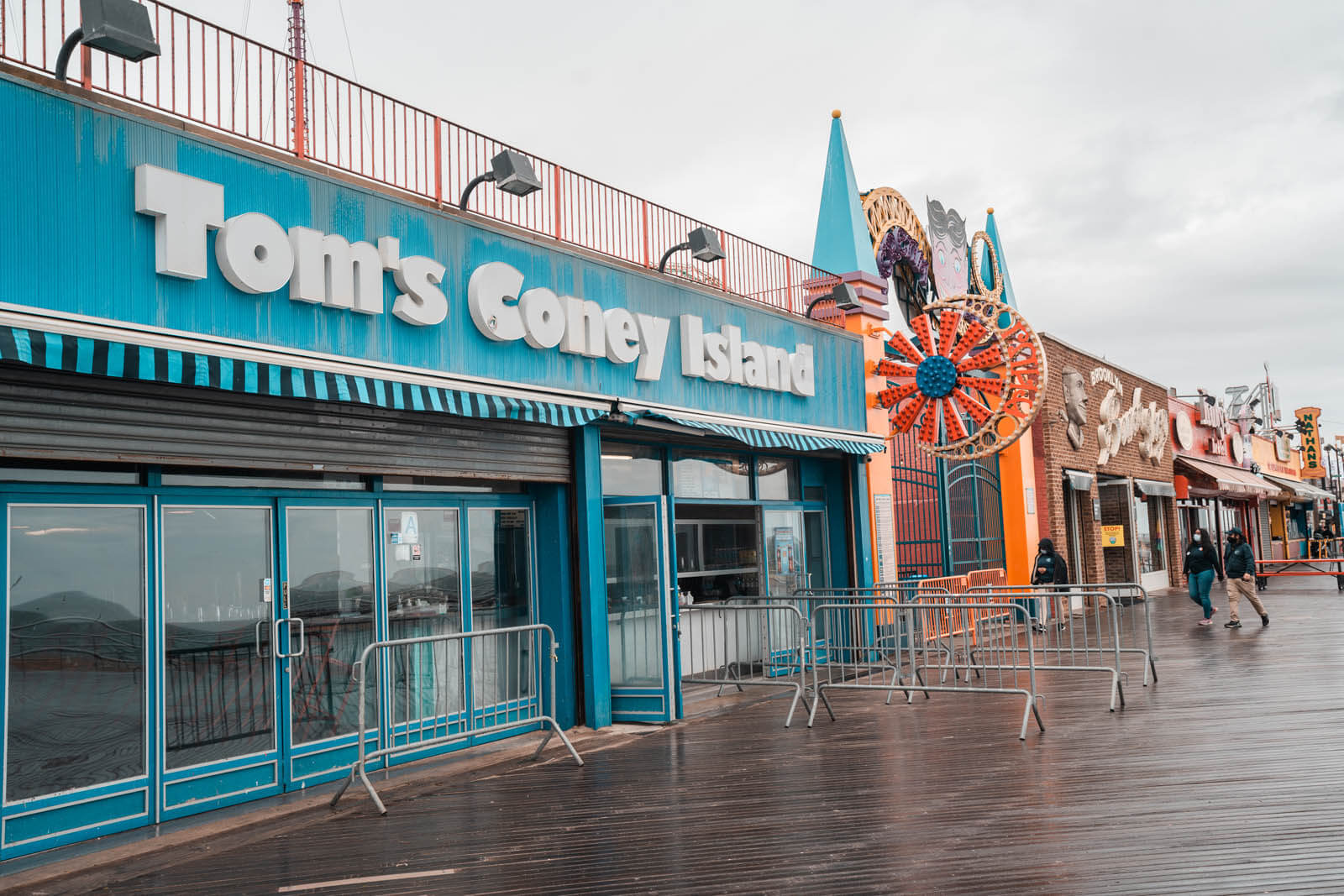 Toms Coney Island an iconic New York diner in Brooklyn