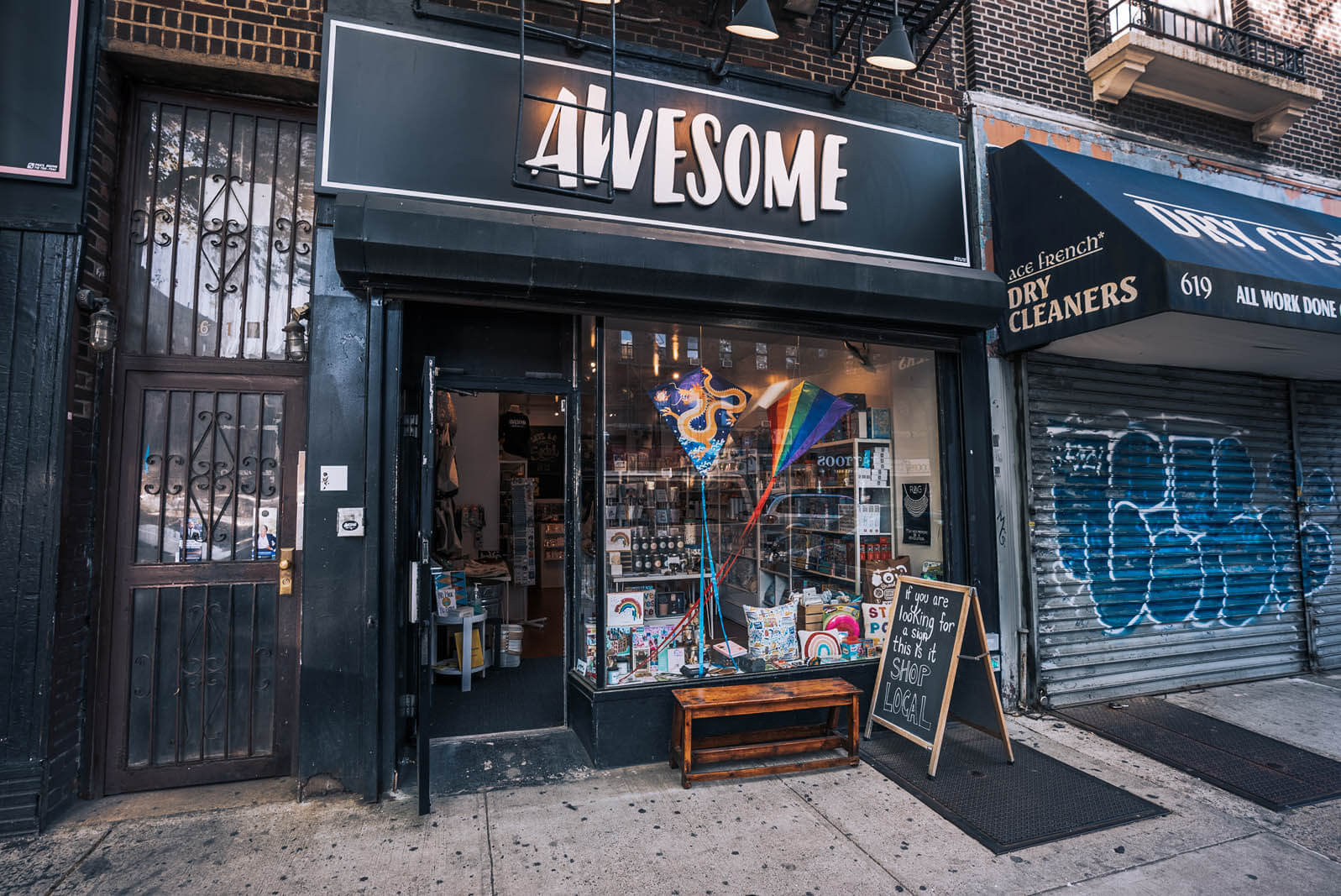 Awesome Brooklyn gift store on Flatbush Ave in Prospect Lefferts Gardens