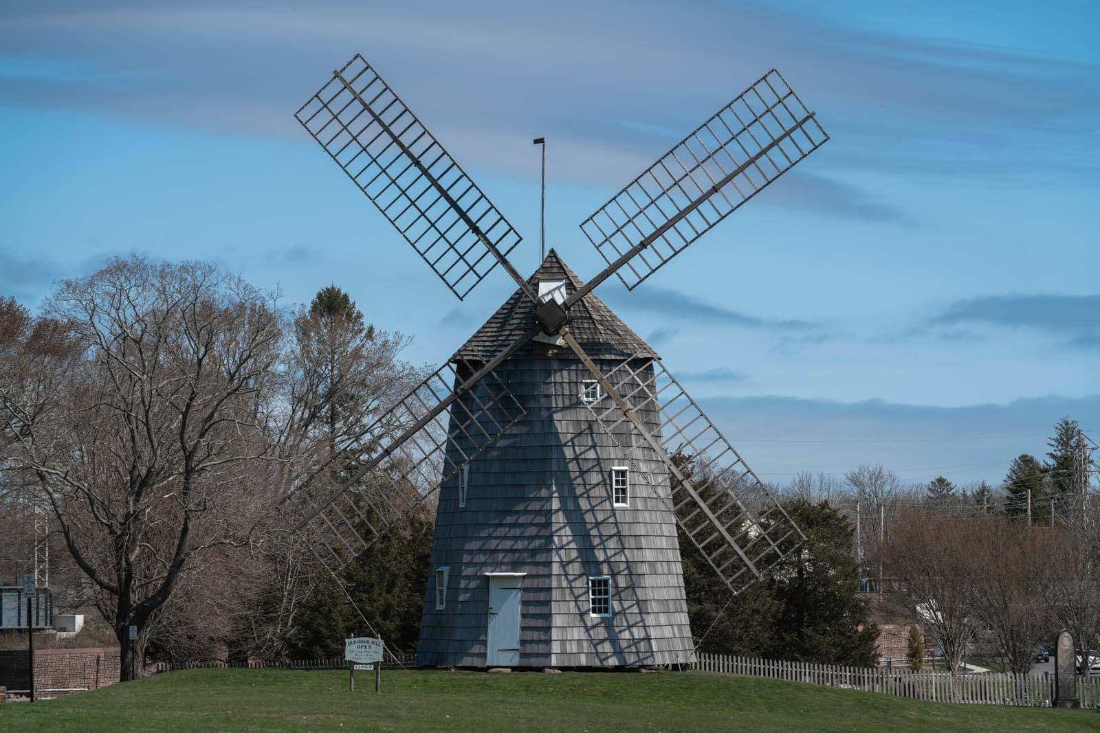 East Hampton windmill in the Hamptons New York