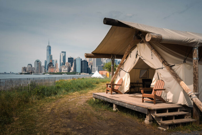 The Most Serene Stay in NYC – Glamping on Governors Island