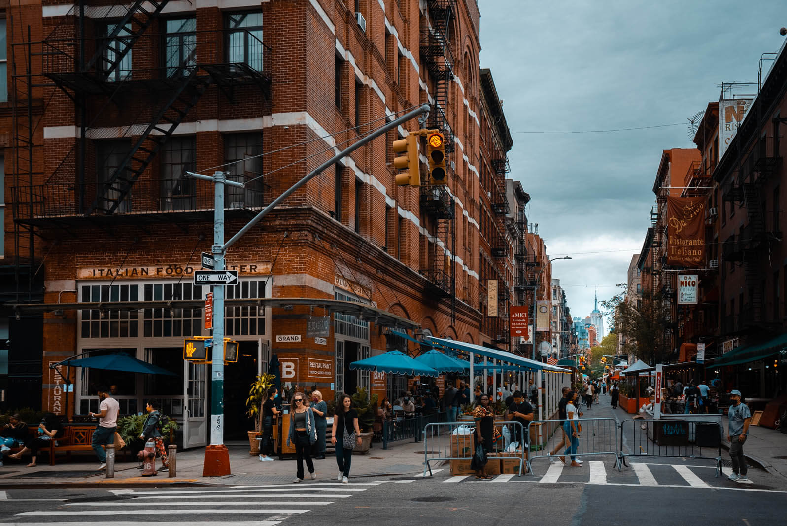 Little Italy in Manhattan NYC