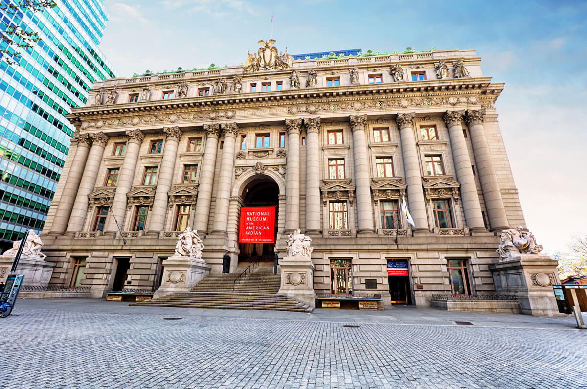 National-Museum-of-the-American-Indian-Smithsonian-Museum-in-Lower-Manhattan-NYC