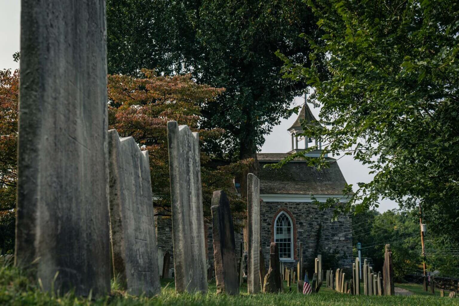 The Old Dutch Reformed Church in Sleepy Hollow