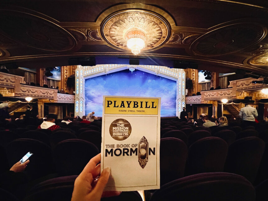 Book-of-Mormon-at-the-Eugeno-O'Neill-Theatre-at-Broadway-in-NYC