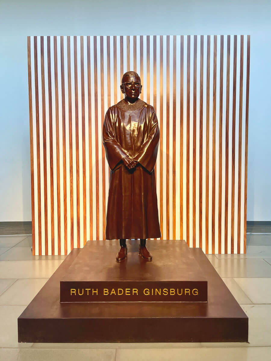 Ruth-Bader-Ginsburg-bronze-statue-at-City-Point-in-Downtown-Brooklyn