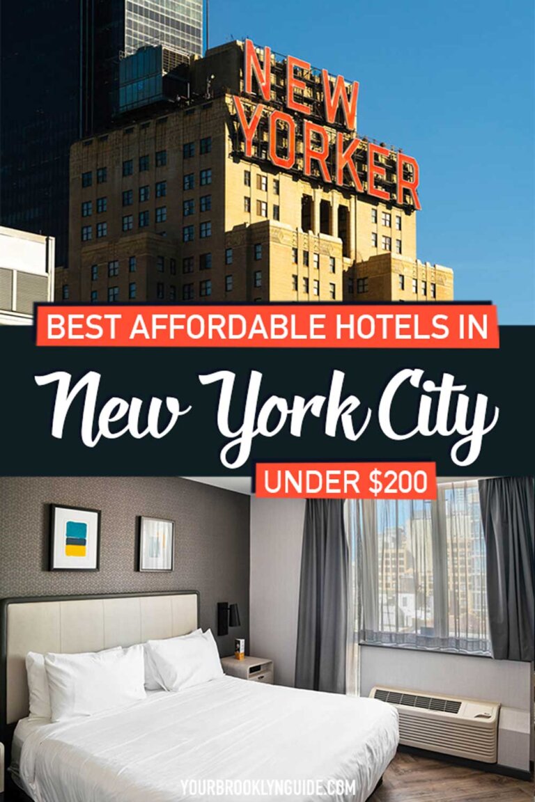 13 Fantastic & Affordable NYC Hotels (Many under $200) - Your Brooklyn