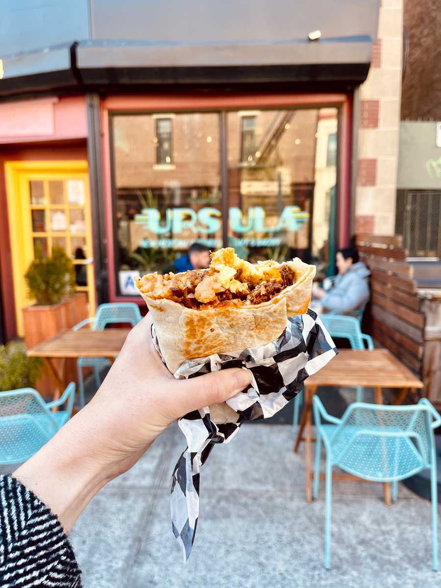 chorizo-breakfast-burrito-at-Ursula-Brooklyn-in-Crown-Heights