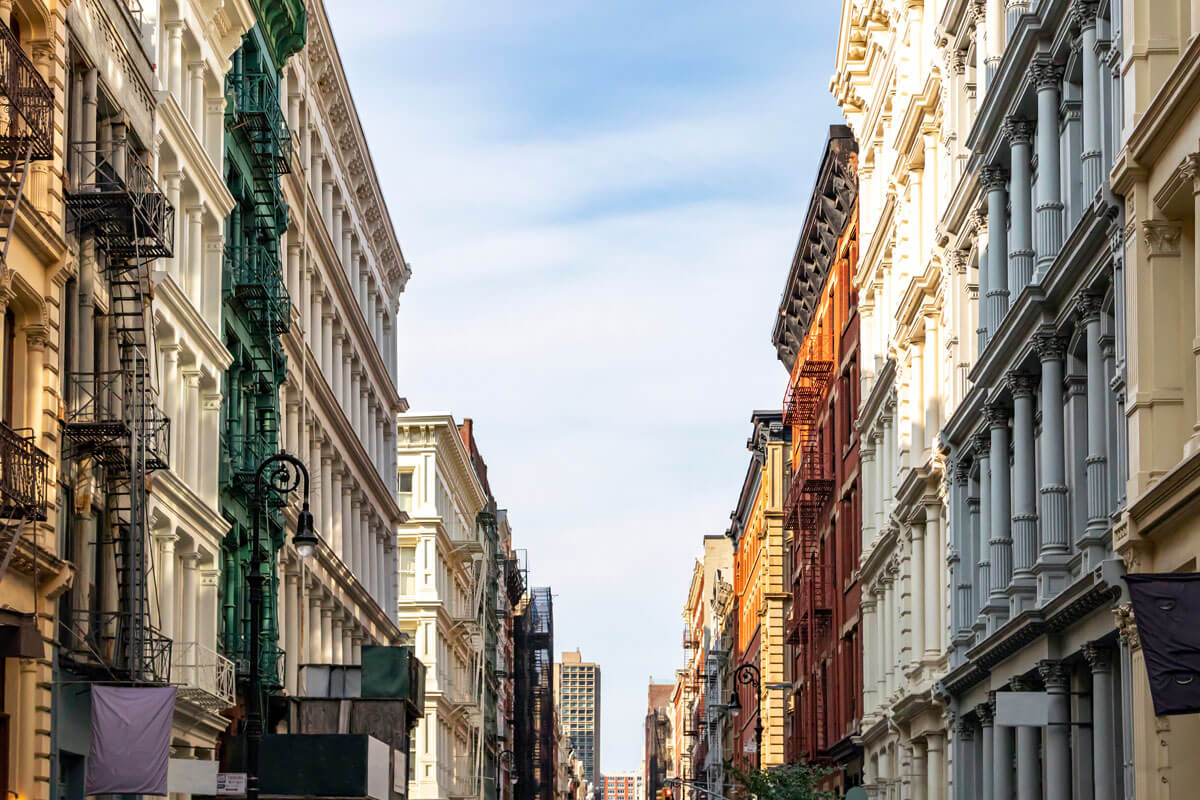 pretty-buildings-along-Greene-Street-in-SoHo-NYC