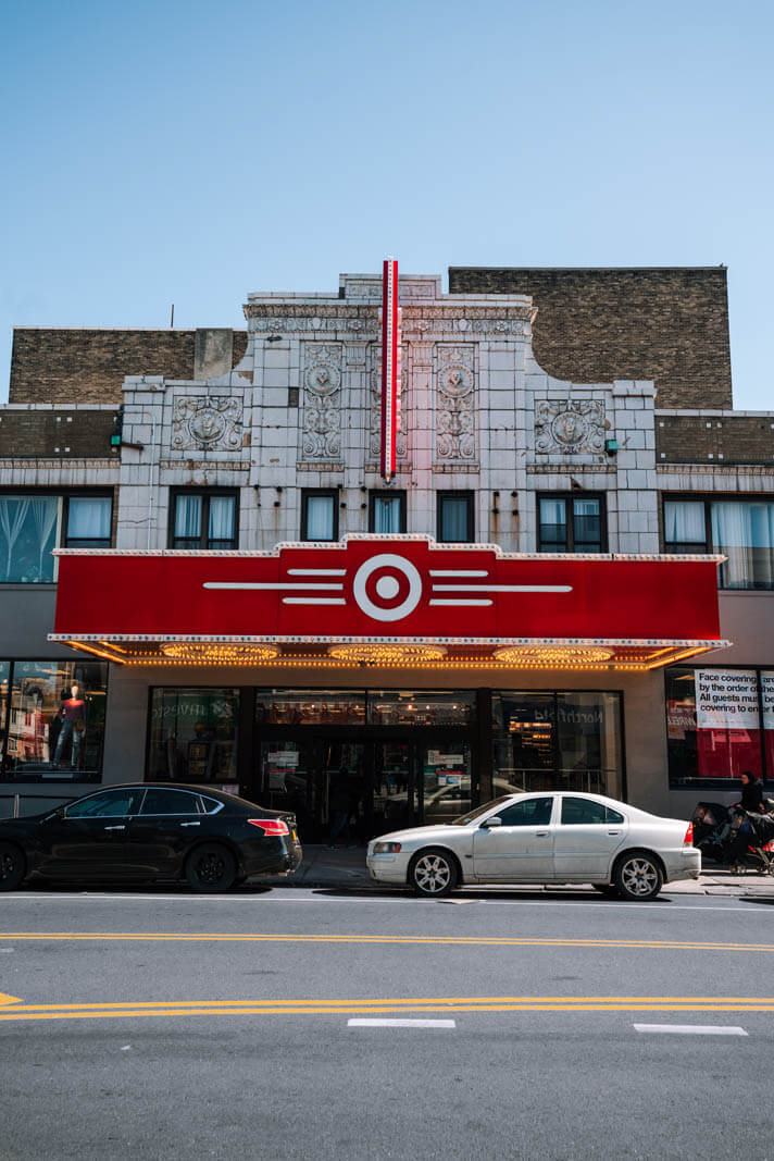 The Target store in Bensonhurst Brooklyn