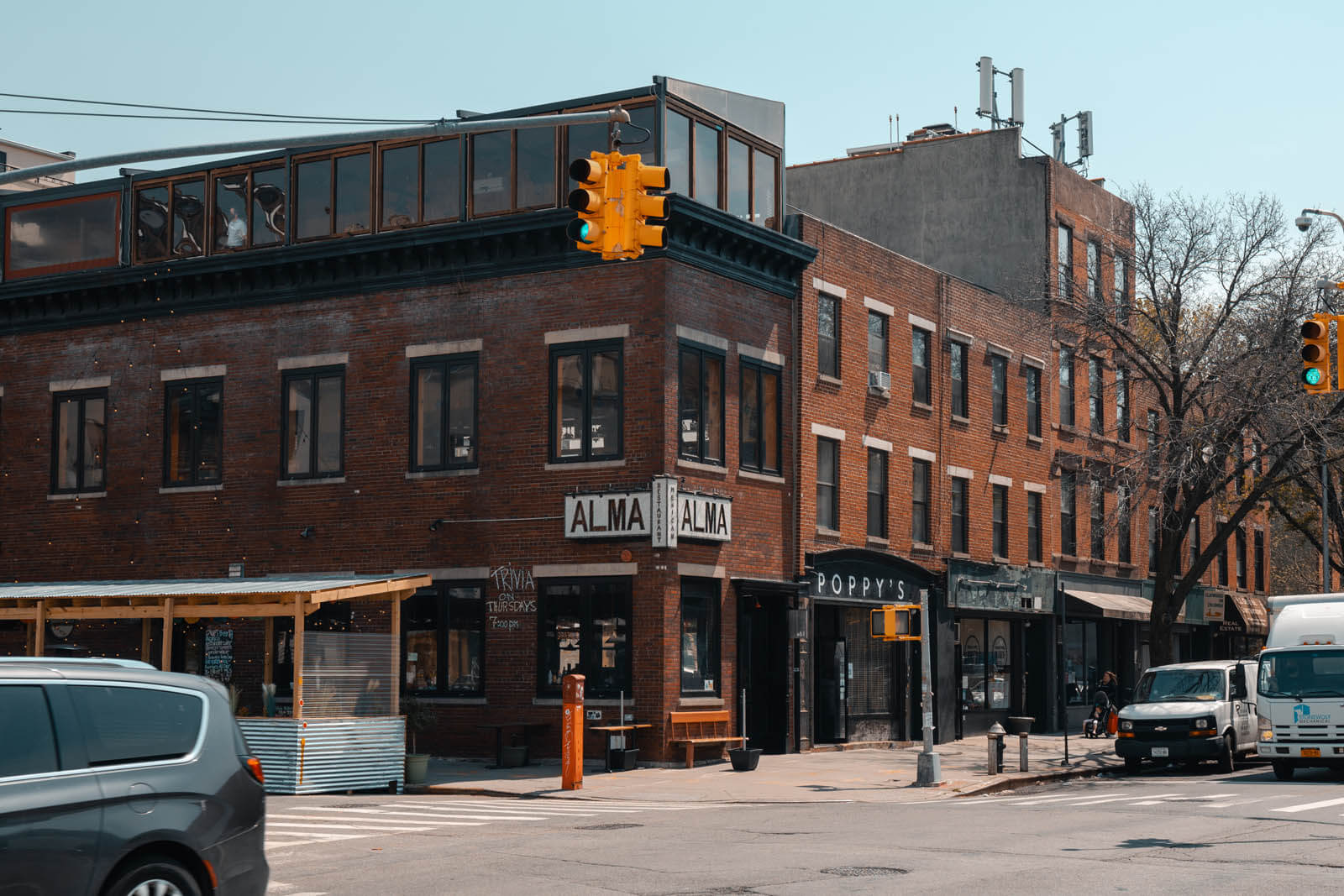 Alma Restaurant in Columbia Waterfront District in Brooklyn