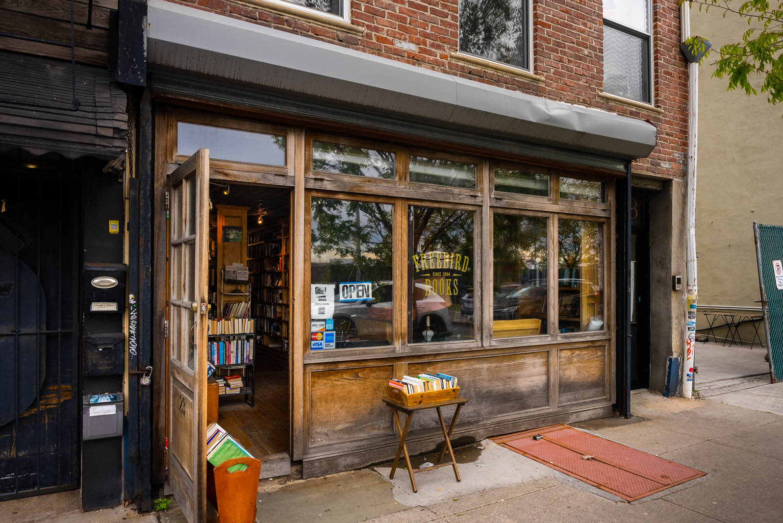 Freebird Books and gifts in Columbia Street Waterfront District in Brooklyn