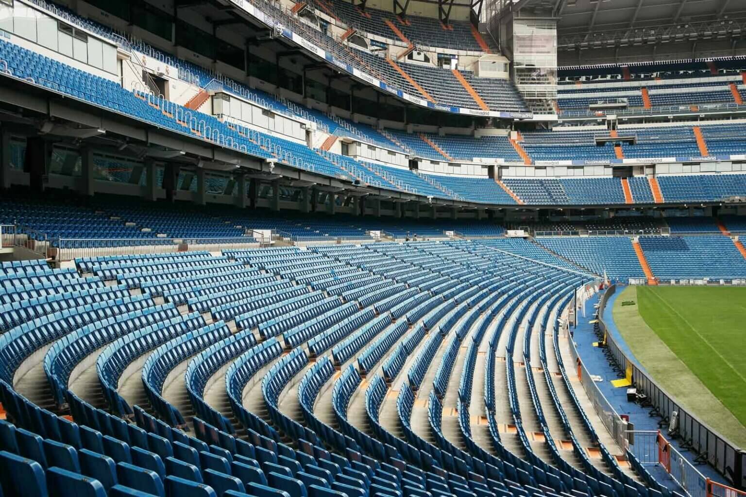 Empty Football Stadium in New York