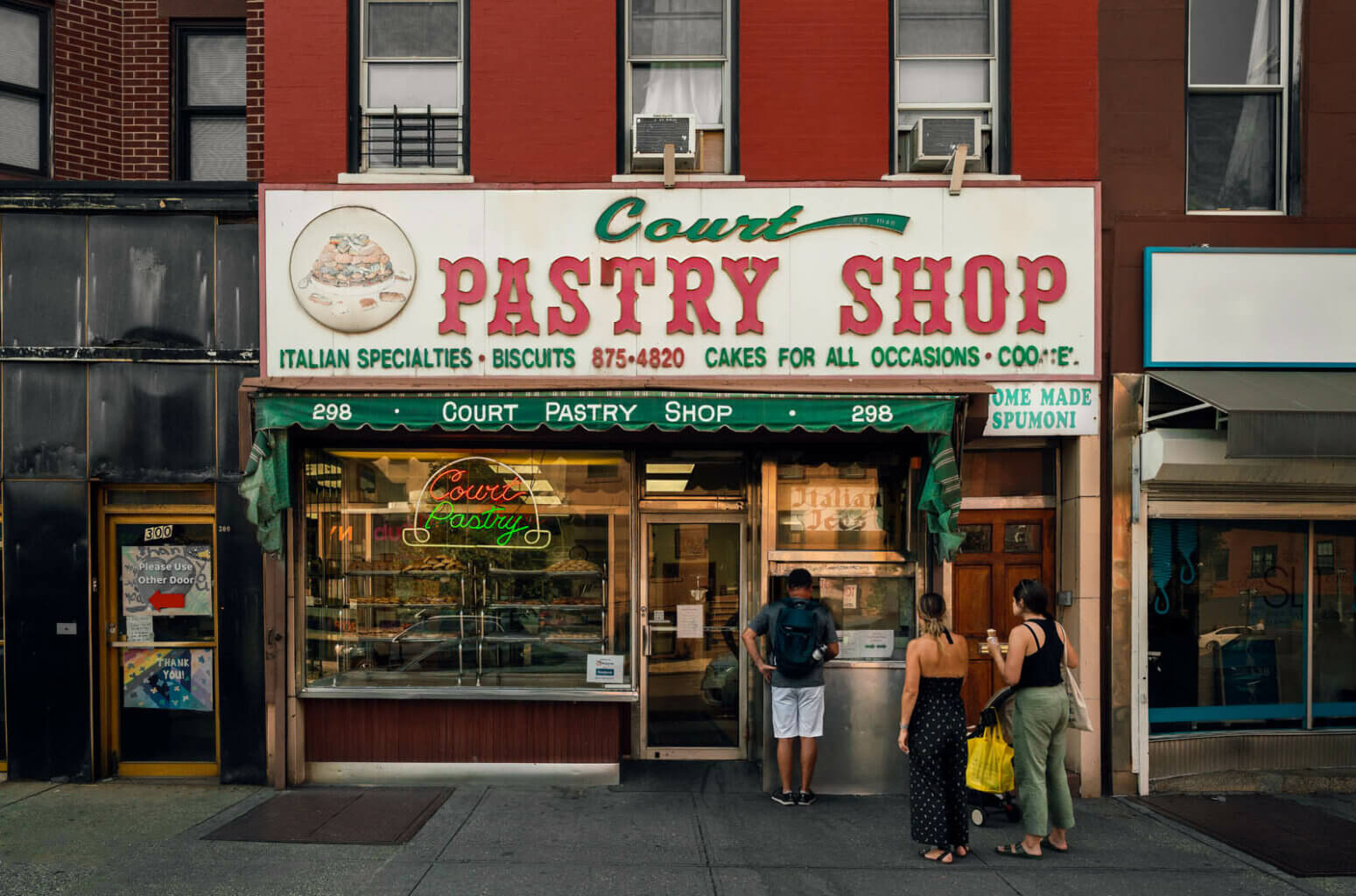 Court Pastry Shop in Carroll Gardens Brooklyn