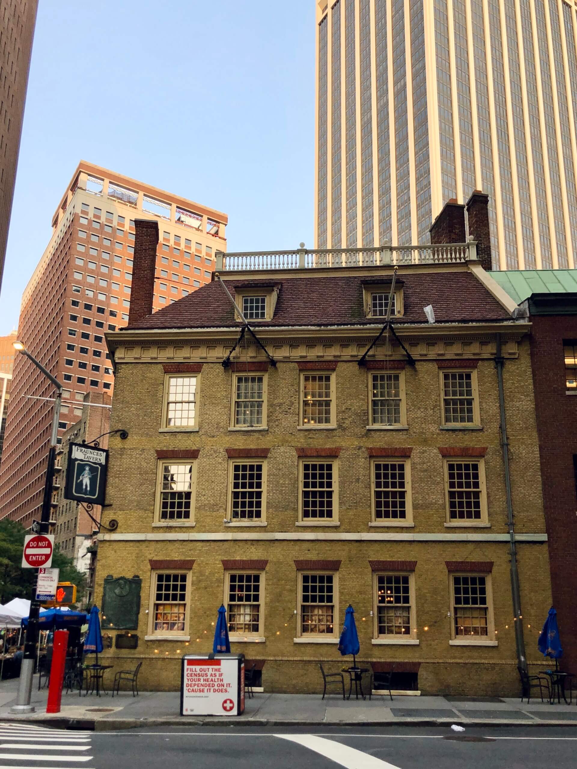 Fraunces Tavern in the Financial District of Manhattan