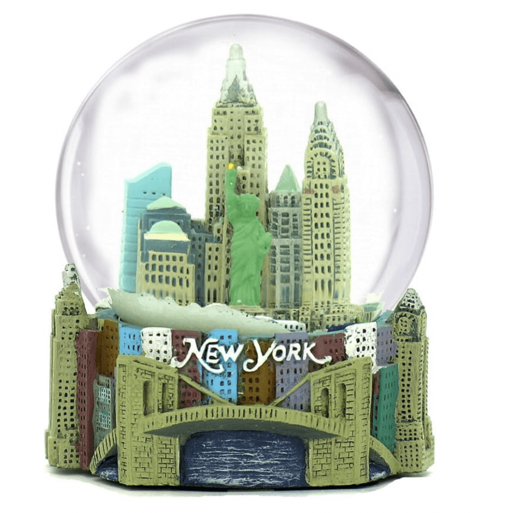 mini New York City Snow Globe
