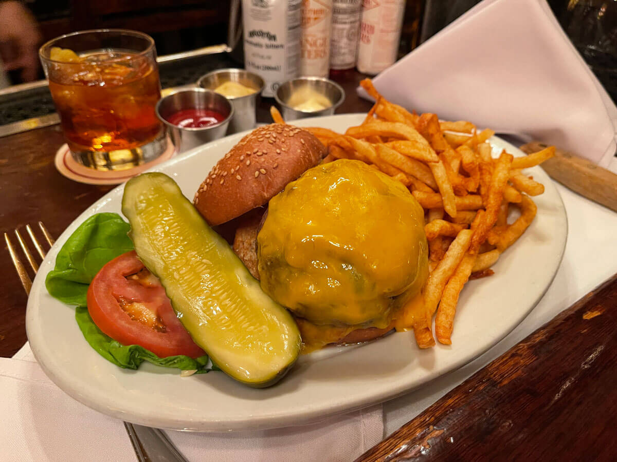 one-of-the-best-burgers-in-NYC-and-best-restaurants-in-NYC-at-Minetta-Tavern-in-Greenwich-Village