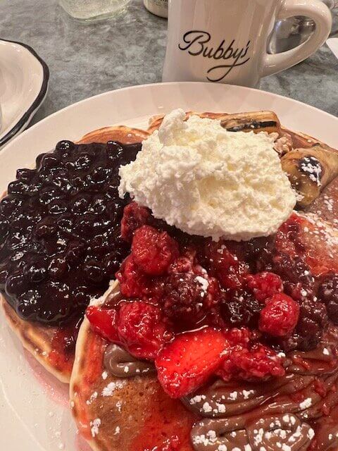 Bubbys Pancakes in Tribeca NYC from Molly Royce