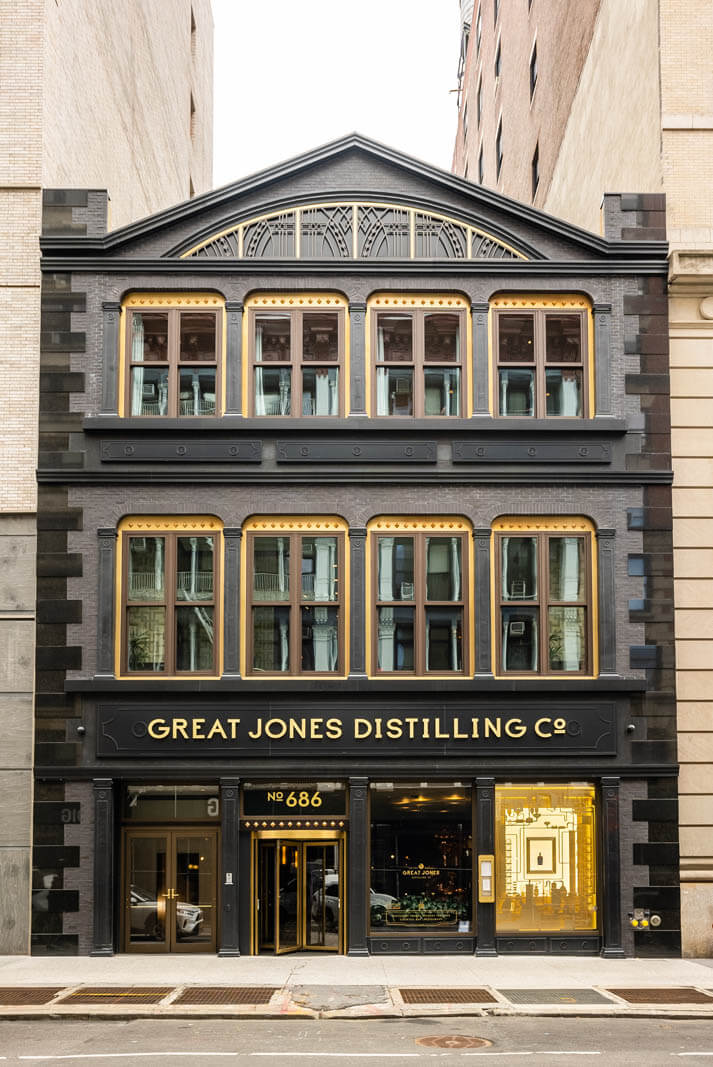 Great Jones Distilling Co in NoHo NYC on Broadway