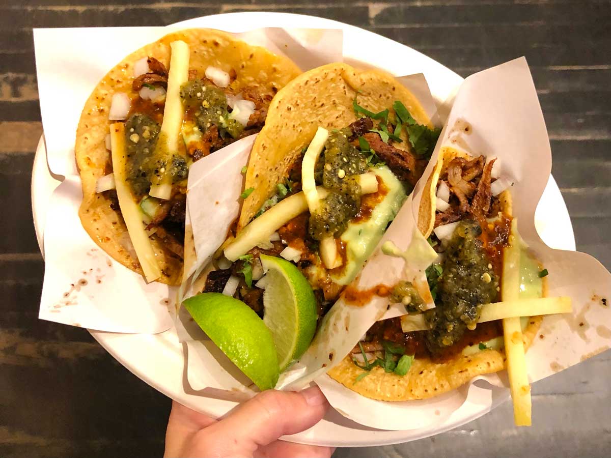 plate-of-tacos-from-Los-Tacos-No.-1-in-NYC