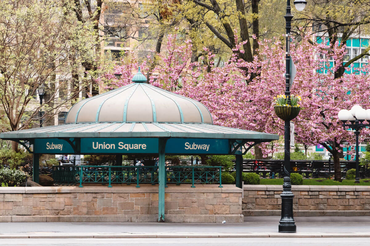 Union-Square-Park-in-the-spring-in-NYC
