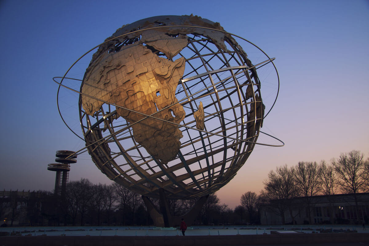 The-Unisphere-at-Flushing-Corona-Meadows-Park-in-Queens-NYC