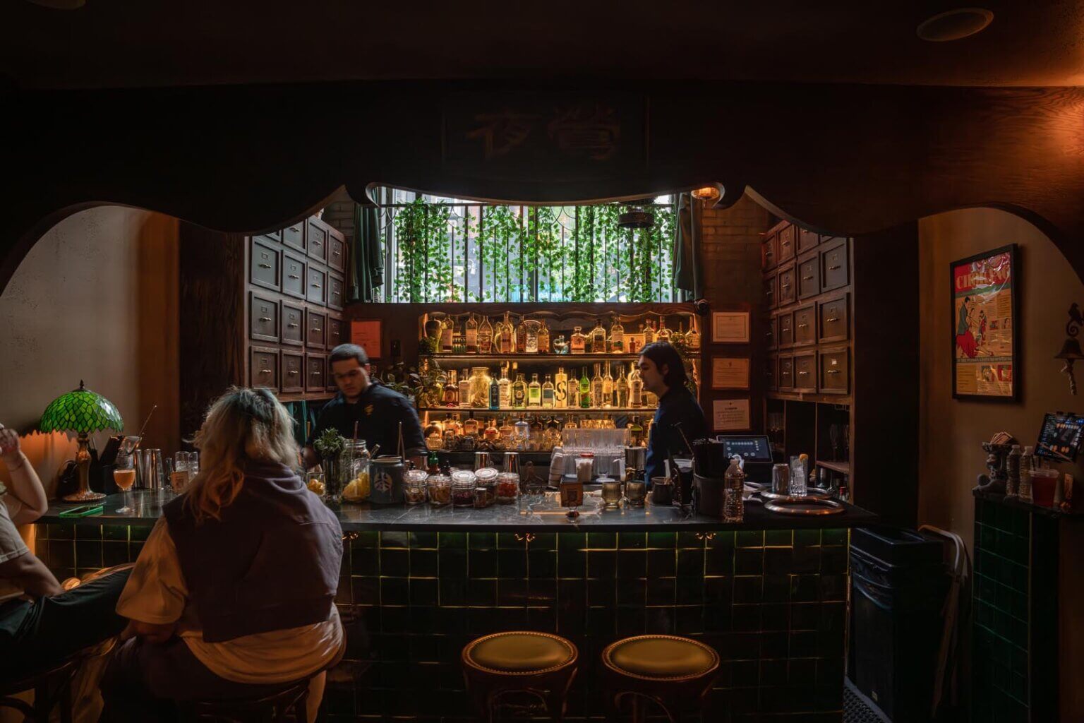 interior of Ye's Apothecary in the Lower East Side Manhattan