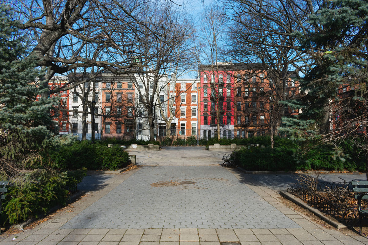 view-of-East-Village-row-houses-from-Tompkins-Square-Park-in-NYC
