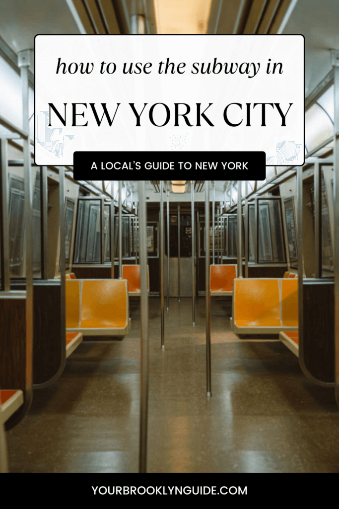how to use the nyc subway